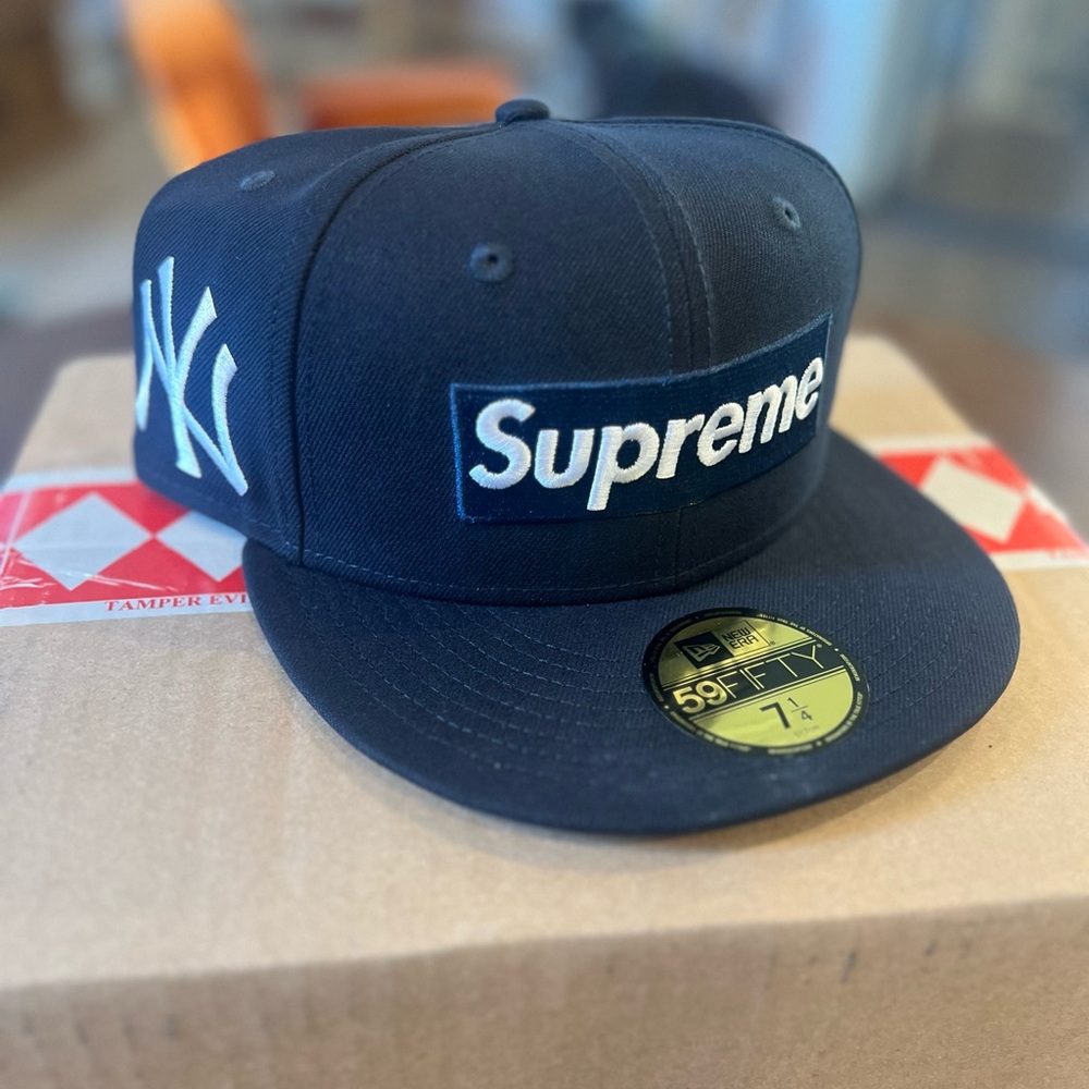 SUPREME NY Yankees Hat | MLB Teams Box Logo New Era